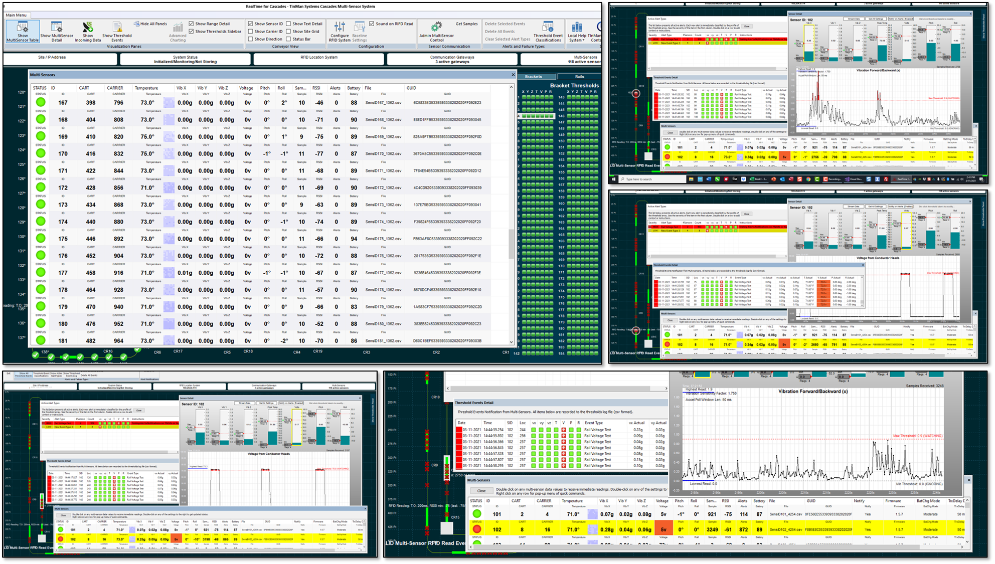 Cascades Session Output Screenshot
